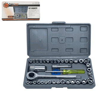 TRY-9200 CONJUNTO DE CHAVES INTERCAMBIAVEIS C/ 40 PCS