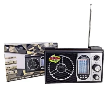 CRS-3304RU  RADIO RECARREGAVEL 3W BIVOLT