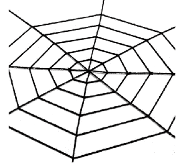 MOD-558 TEIA  DE ARANHA HALLOWEEN 2X4METROS