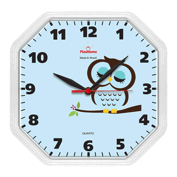 PHR007-PCO RELOGIO GAMA PRETO CORUJA