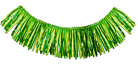 FITA VERDE/AMARELA PLAST. C/5M