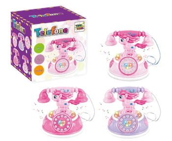 TK-AB3008 TELEFONE MUSICAL DE PLASTICO A PILHA