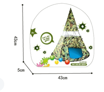 TK-AB3119 BARRACA DE POLIESTER 100X100X120CM