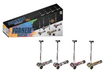 TK-AB3256 PATINETE DE METAL 60X120CM