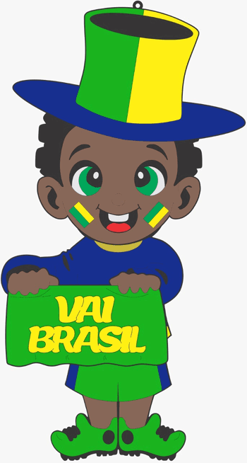 MNOVB MENINO NEGRO VAI BRASIL EM EVA