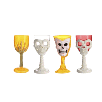 H004 TACA HALLOWEEN SORTIDOS 18CM