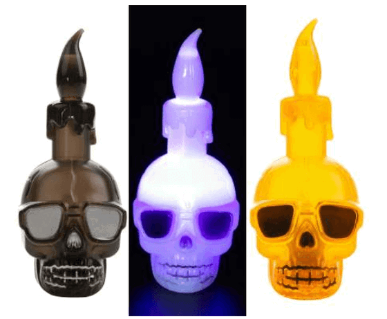 H130 CAVEIRA C/LUZ 10X4CM