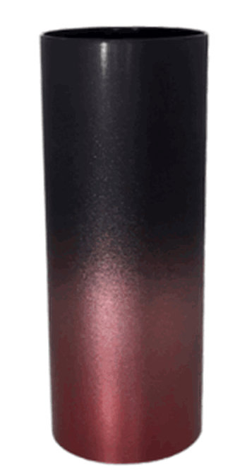 COPO LONG DRINK DEGRADE PRETO FOSCO/ROSE GOLD