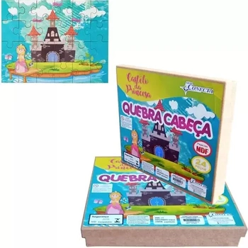 2003 QUEBRA CABECA C/24PCS CASTELO DA PRINCESA MDF