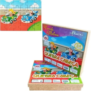 2005 QUEBRA CABECA C/24PCS CORRIDA MALUCA MDF