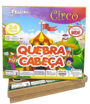 2011 QUEBRA CABECA C/24PCS CIRCO MDF
