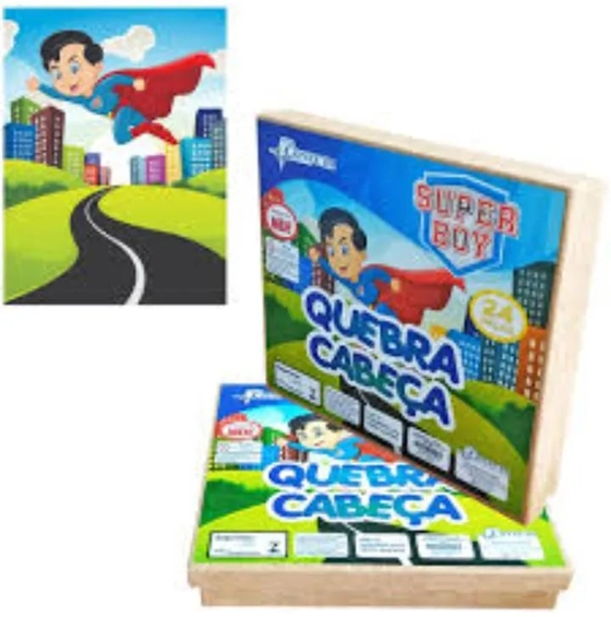 2010 QUEBRA CABECA C/24PCS SUPER BOY MDF