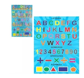 4003 JOGO DE ENCAIXE TABULEIRO ABECEDARIO GR C/46PCS 26,5X4