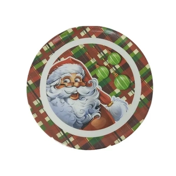 17860 MELAMINA NATAL PRATO SOBREMESA 20CM