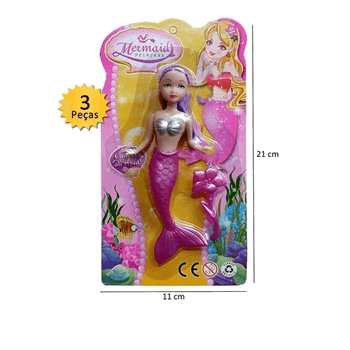 ASH-15.4891 BONECA COM ACESSORIOS