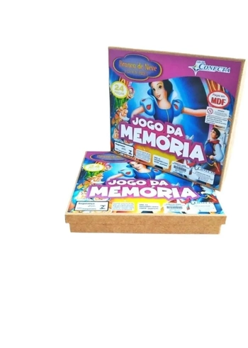 2021 JOGO DA MEMORIA C/ 24 PCS BRANCA DE NEVE