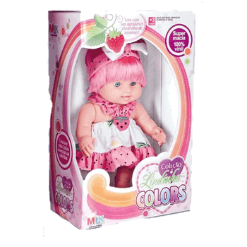 527 LINDINHA COLORS C/ TIARA E LACO