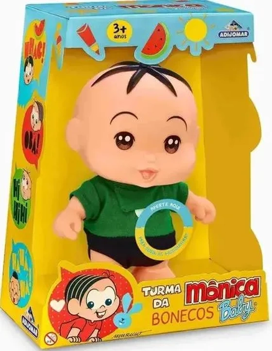 0414 COLECAO TURMA DA MONICA ( CEBOLINHA)