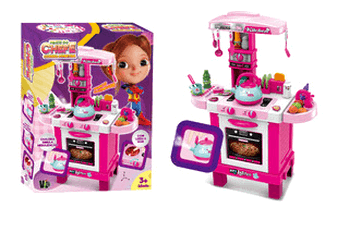 VB712 KIT COZINHA INFANTIL C/NEBULIZACAO