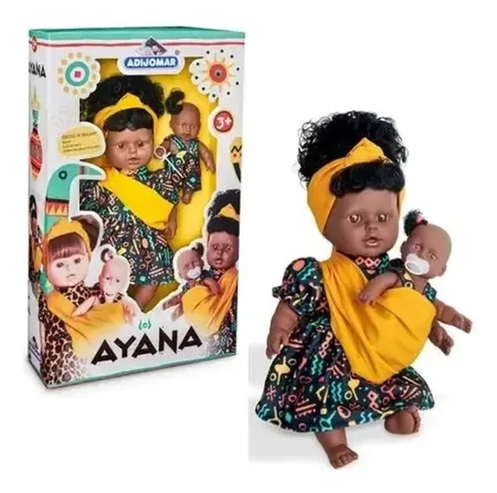 460 BONECA AYANA NEGRA