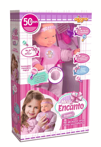 3055 BONECA MEU ENCANTO 50 FRASES