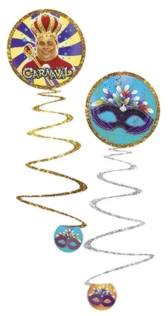 576 MOBILE ESPIRAL CARNAVAL C/6