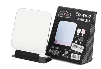 AFA01056 ESPELHO DE MESA QD 16X13CM