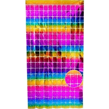 RAF-QUA-AB CORTINA QUADRADA COLORIDA  1X2M