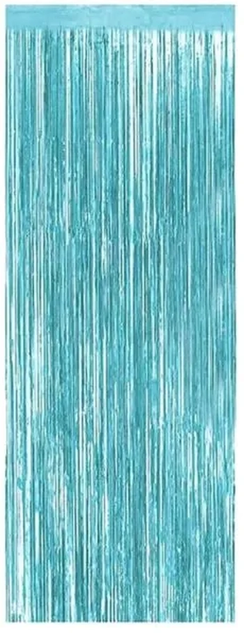 RAF-AC CORTINA METALIZADA AZUL CLARO 1X2M