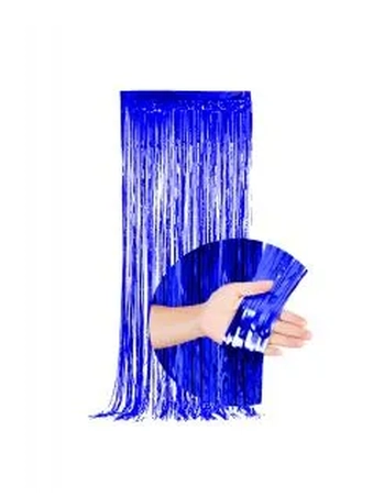 RAF-AE CORTINA METALIZADA AZUL ESCURO 1X2M