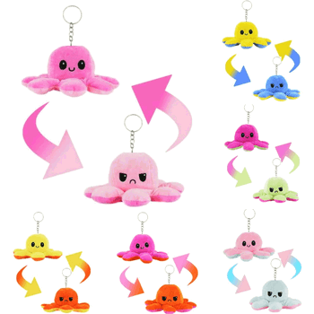 B1234 PELUCIA REVERSIVEL - CHAVEIRO POLVO