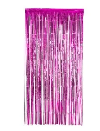 RAF-L-PI CORTINA METALIZADA PINK 1X2M