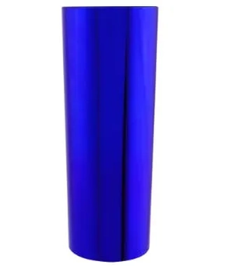 COPO LONG DRINK METALIZADO AZUL ROYAL
