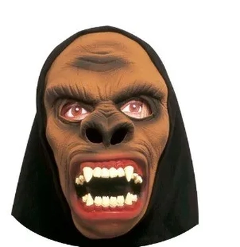 731 MASCARA LATEX C/CAPUZ GORILA