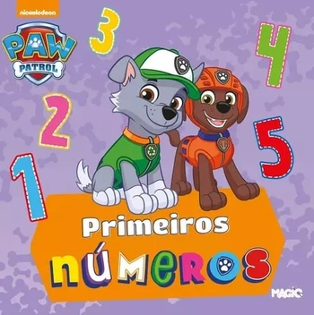 98591 LIVRO PRIMEIROS NUMEROS PATRULHA CANINA