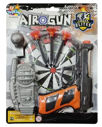 TK-AB2646 PISTOLA LANCA PROJETEIS DE PLASTICO 25X15CM