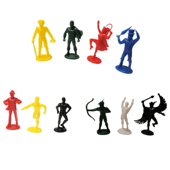 B101 HEROIS C/10 NA SOLAPA