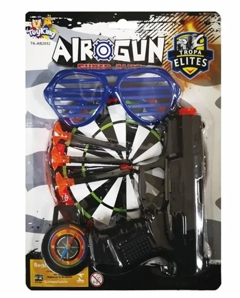 TK-AB2652 PISTOLA LANCA PROJETEIS DE PLASTICO 25X15CM