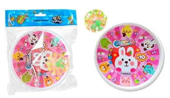 TK-SB01  CONJUNTO C/ 2 PRATOS DE PLASTICO E 1 BOLA DE SUCCAO