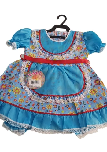 000064 VESTIDO JUNINO BEBE P