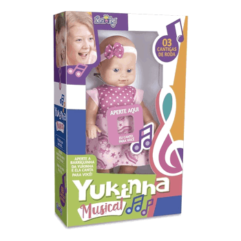 1059 BONECA YUKA BABY MUSICAL