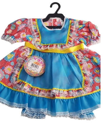 000018 VESTIDO JUNINO BEBE M