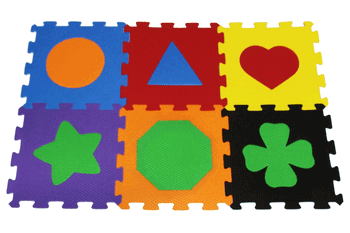 JD30 GEOMETRICA 28X28CM 8MM C/6PCS