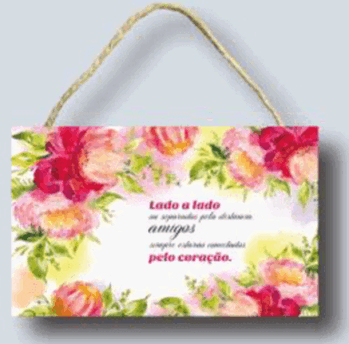 SP6001 PLACA DECORATIVA 20X30CM