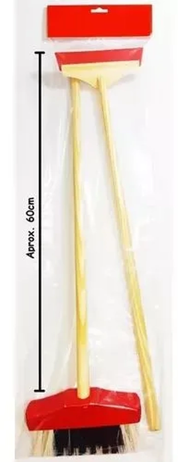 8.667 KIT CRIANÇA FELIZ - RODO E VASSOURA DE PELO