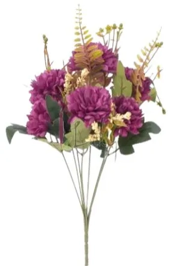 AQ-0042RX  BUQUE DE CRISANTEMO ROXO