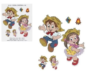 6020 PAINEL CASAL CAIPIRA C/6