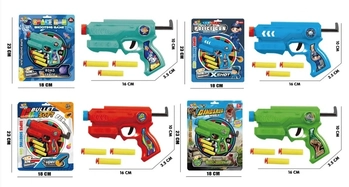 TK-AB3655 BRINQUEDO PISTOLA LANCA PROJETEIS 25X15CM