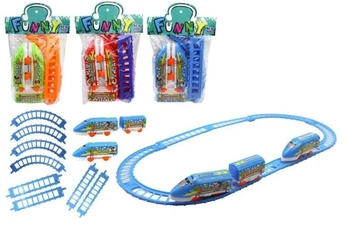 TK-1717 BRINQUEDO TREM DE PLASTICO C/ MOTOR A PILHA