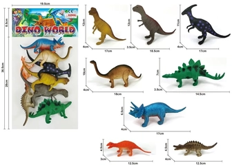 TK-1206 KIT TERRA DOS DINOS C/ 8 PCS